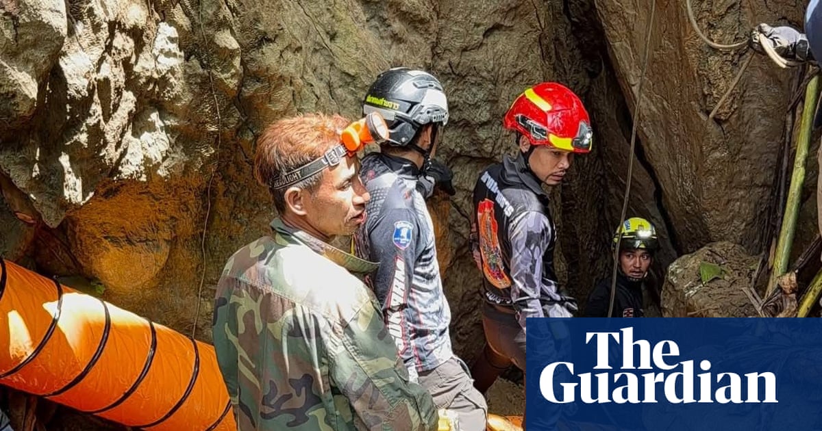 Thai rescuers join effort to free seven people trapped in Laos cave