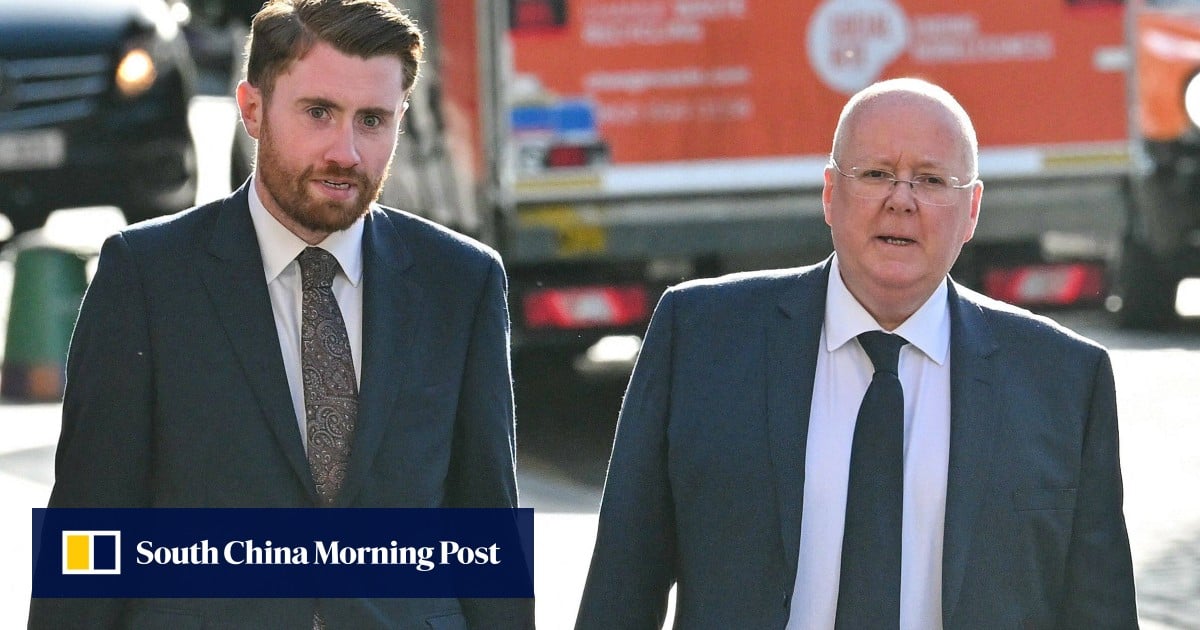 Estranged husband of former Scottish leader pleads guilty to embezzlement from party