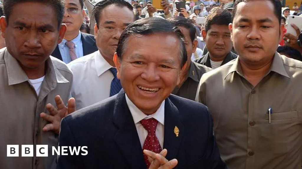 Cambodia's former opposition leader receives royal pardon for 27-year sentence