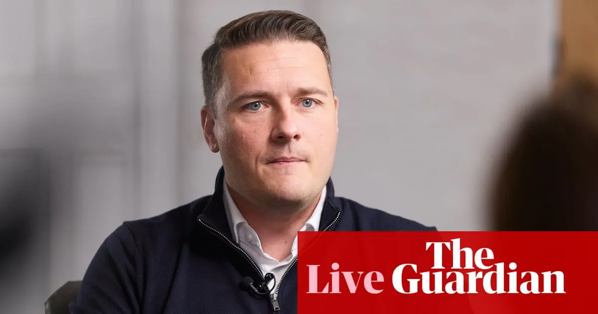 Wes Streeting says Starmer ‘behind the curve’ on under-16s social media ban – UK politics live