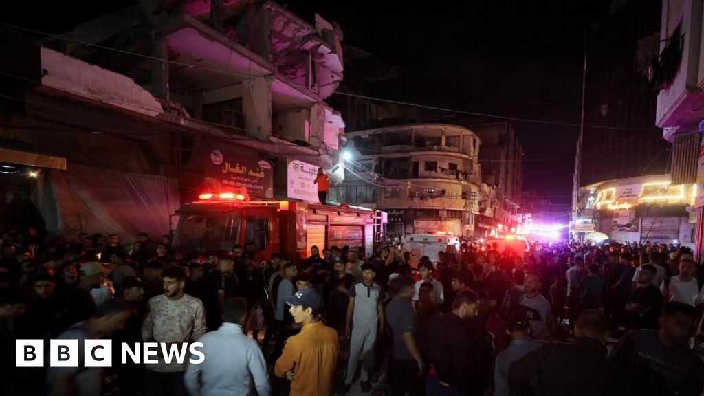 Three killed and dozens injured in Israeli strike on Gaza City, medics and witnesses say