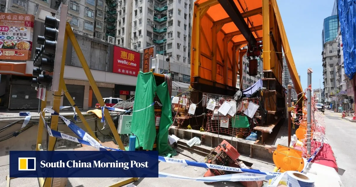 Construction worker struck by falling chain hoist in critical condition