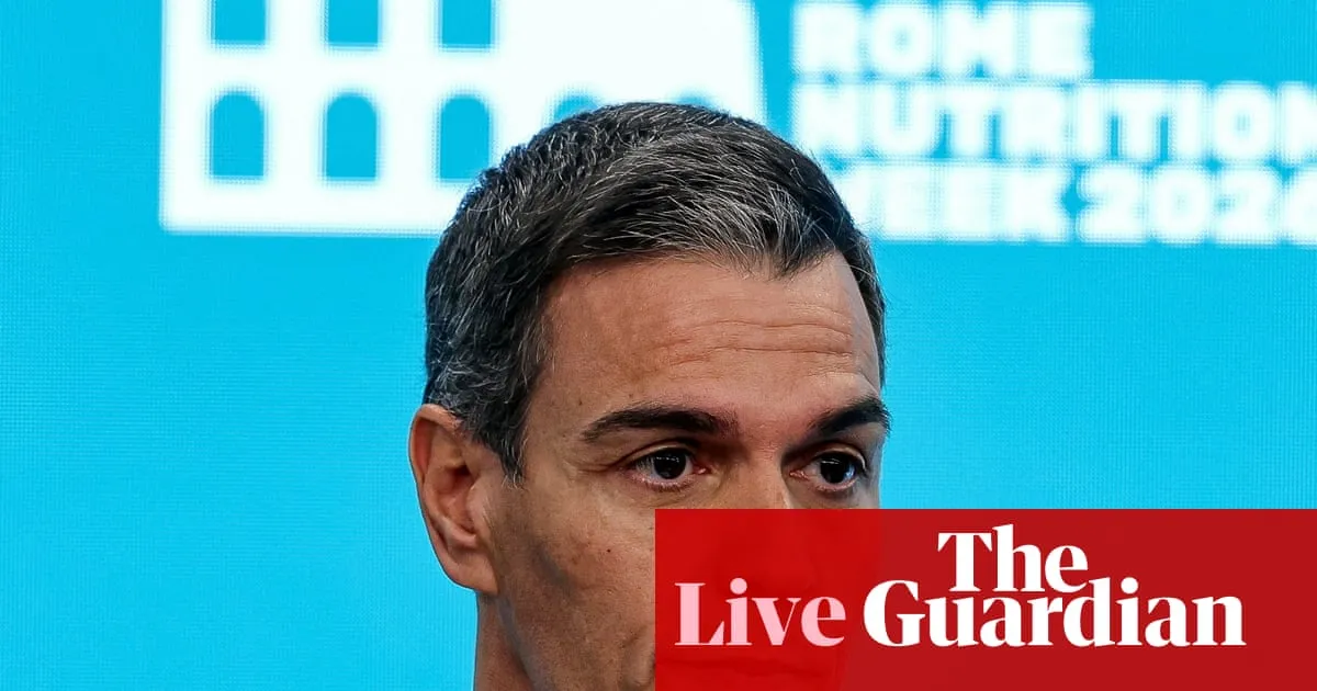 Spanish police search ruling Socialist party headquarters – Europe live