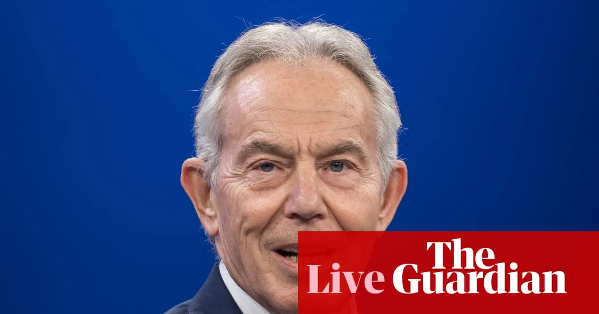 Blair says Labour needs debate before selecting new leader as he criticises Burnham speech – UK politics live