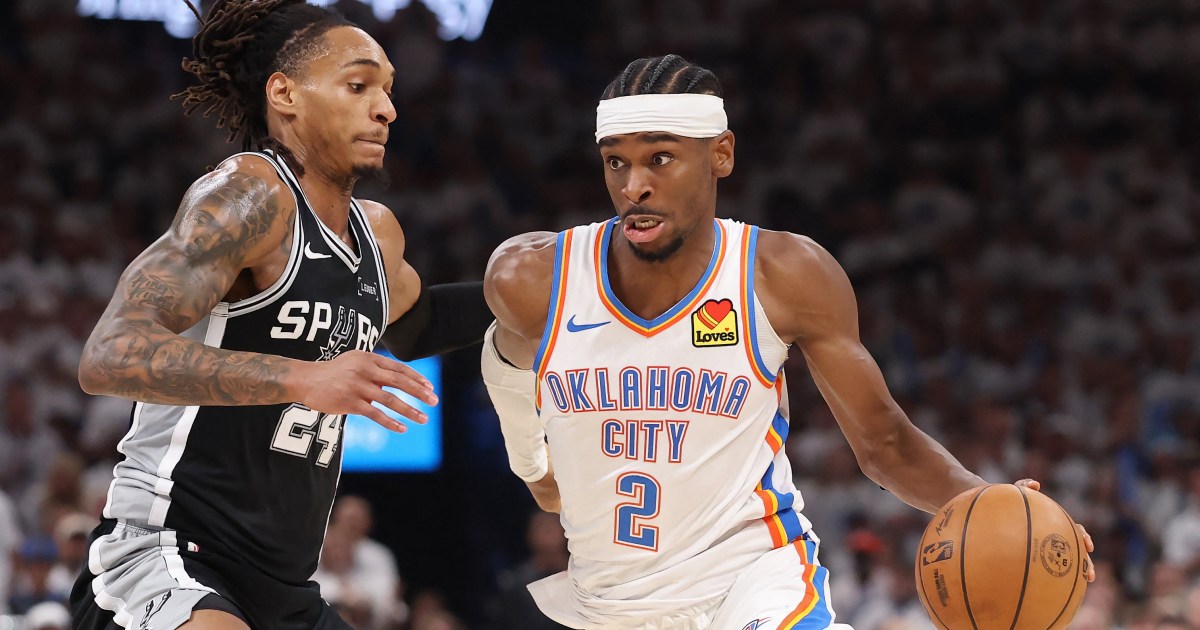 Gilgeous-Alexander, Thunder outlast Spurs to reach brink of NBA Finals