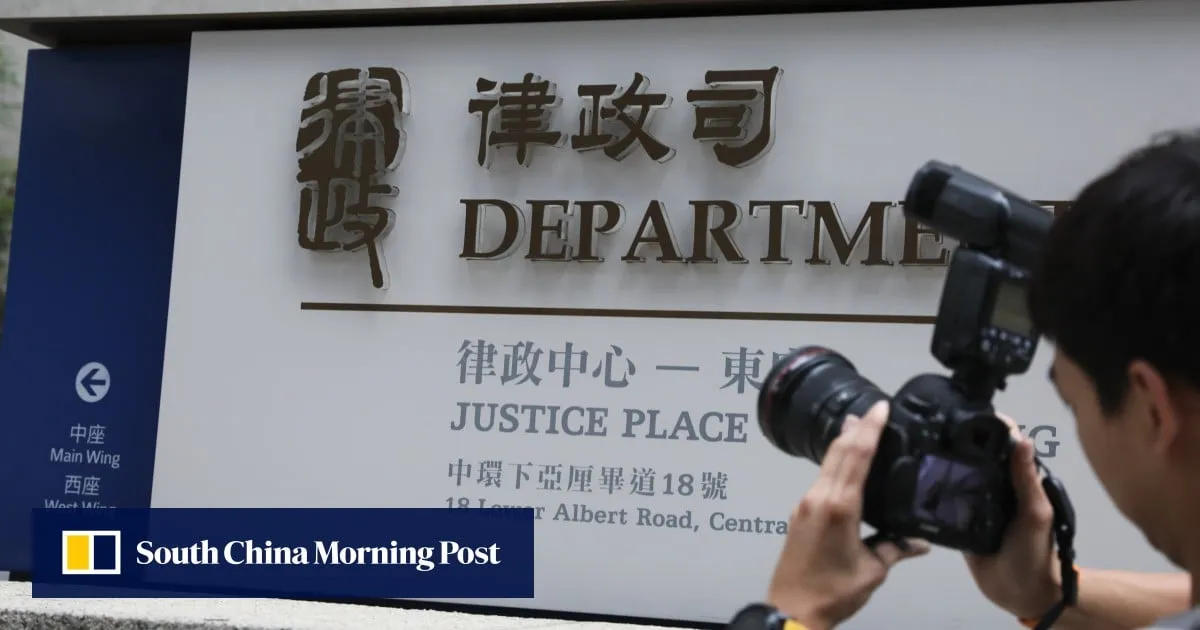 Hong Kong justice secretary fears possible leak in allegations against prosecutor