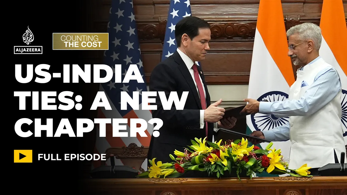 Can the US and India repair ties over trade and China?