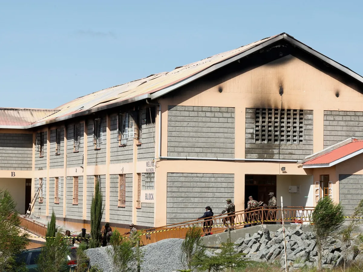 At least 16 students killed in fire at Kenya girls school dorm