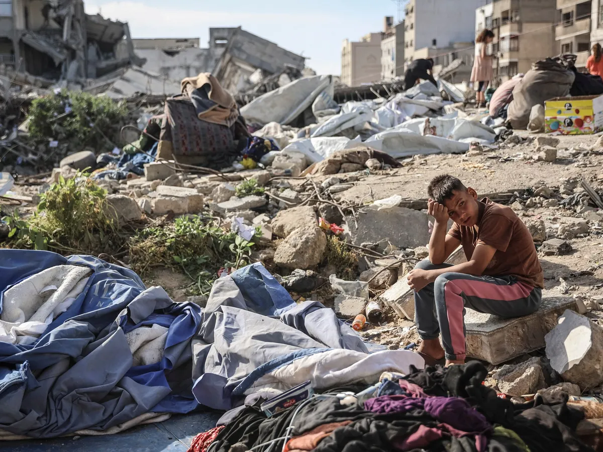 Israeli attack on Gaza City kills at least 10, including four children