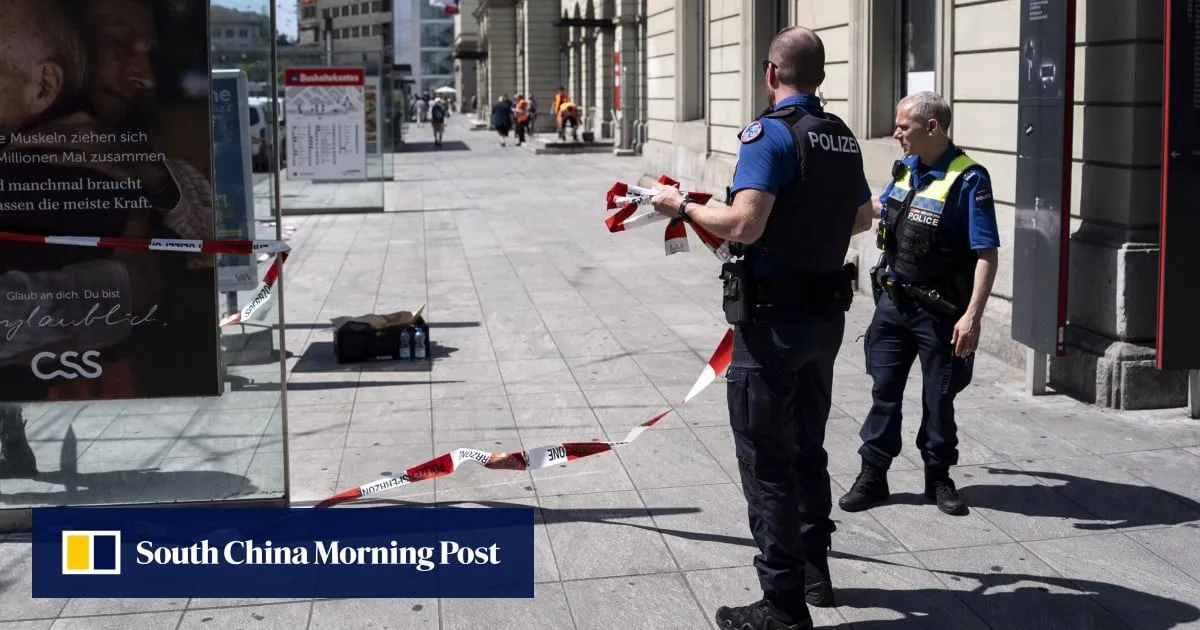 3 wounded in blade attack at Swiss railway station
