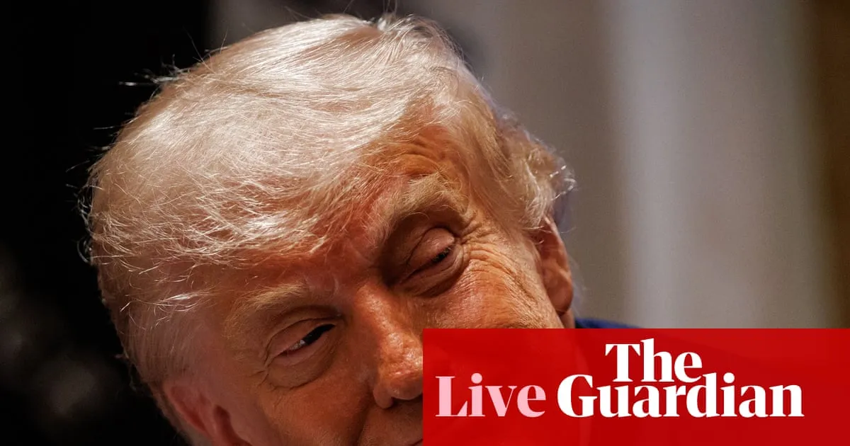 Trump refiles $10bn defamation suit against WSJ over report on Epstein ties – US politics live