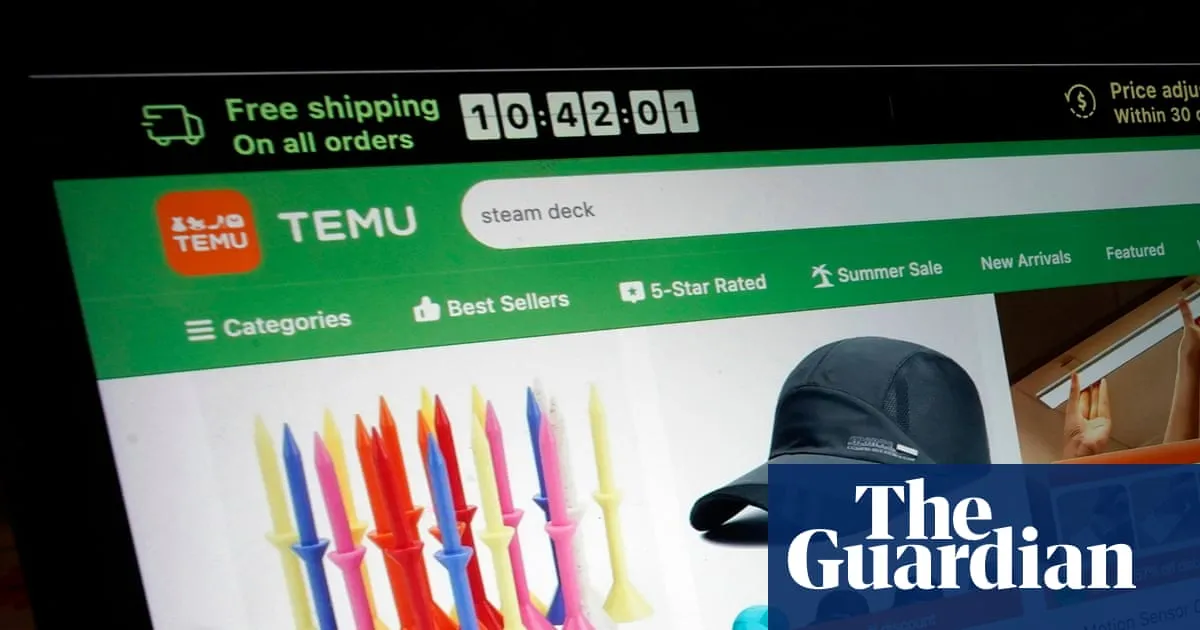 EU fines Temu for failing to stop sale of illegal and dangerous products
