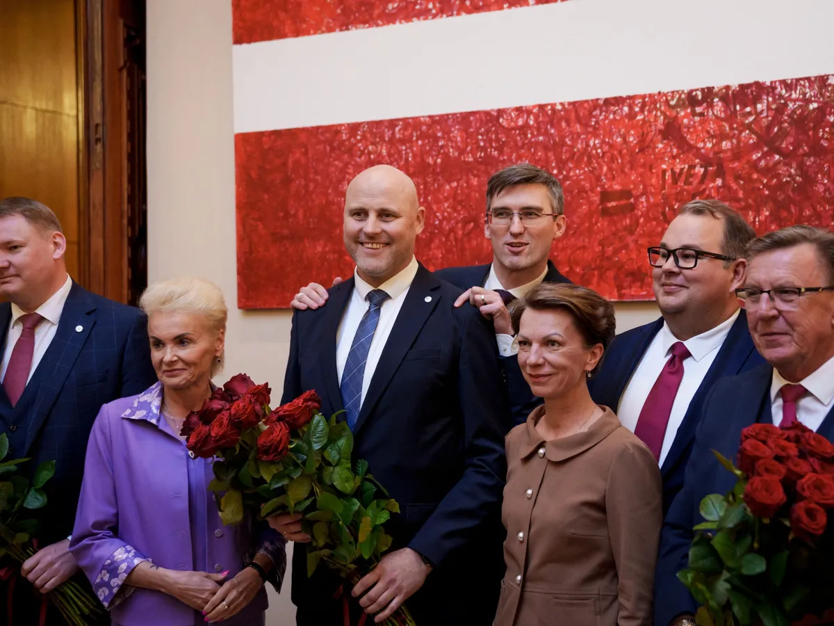 Latvia parliament approves new gov’t after drone dispute toppled coalition