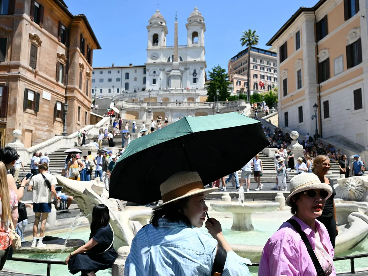 Europe hit by record-breaking heatwave