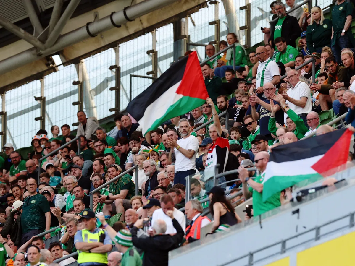 Israel football dispute to ‘heat up’ after protest in Ireland-Qatar match