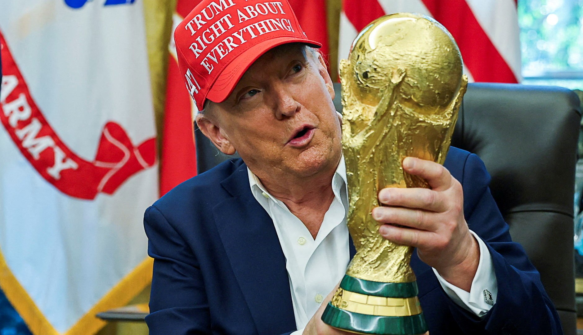 Trump’s anti-immigrant policies clash with promised World Cup ‘unity’