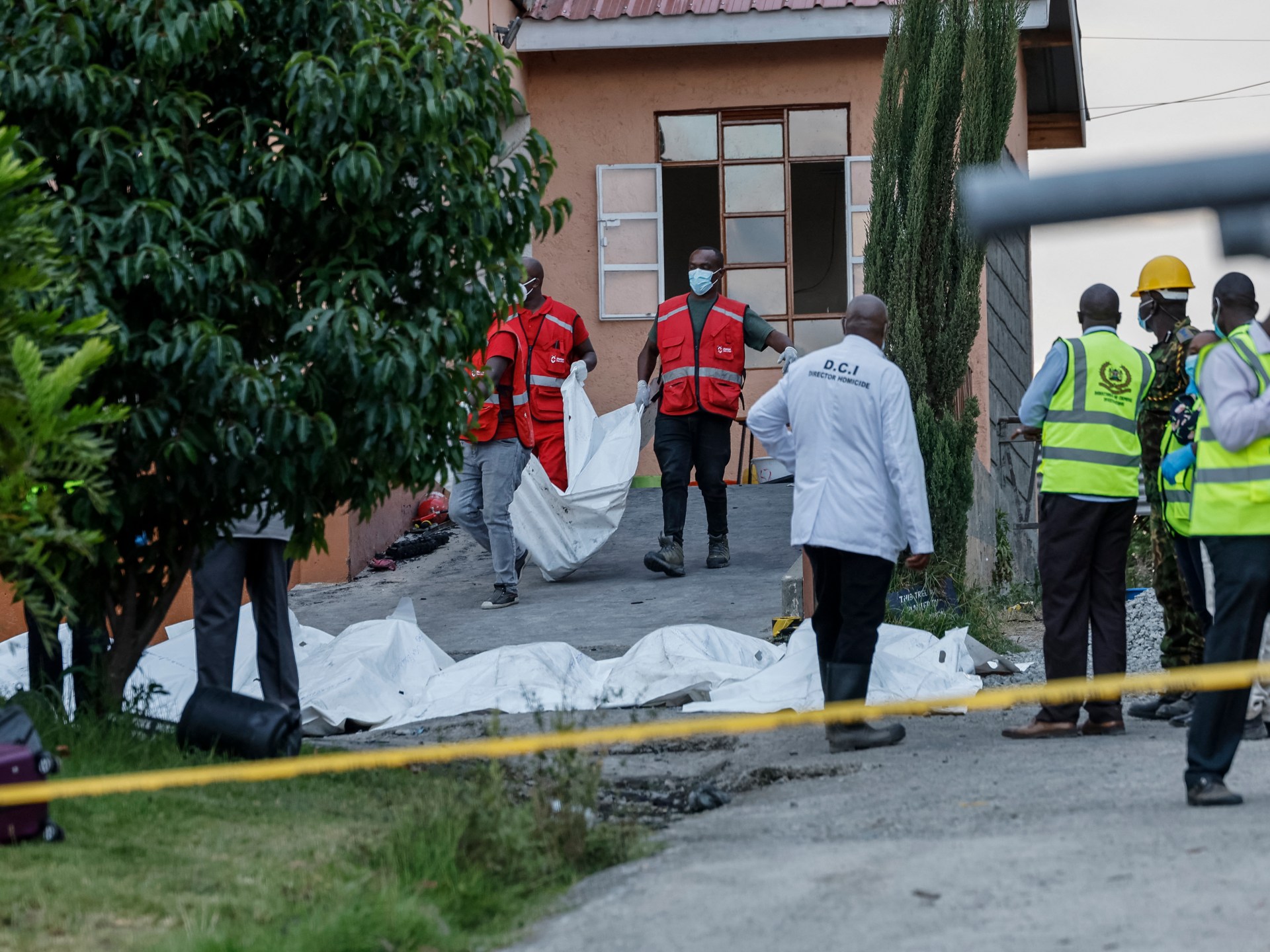 Eight girls arrested on suspicion of arson after Kenya school fire