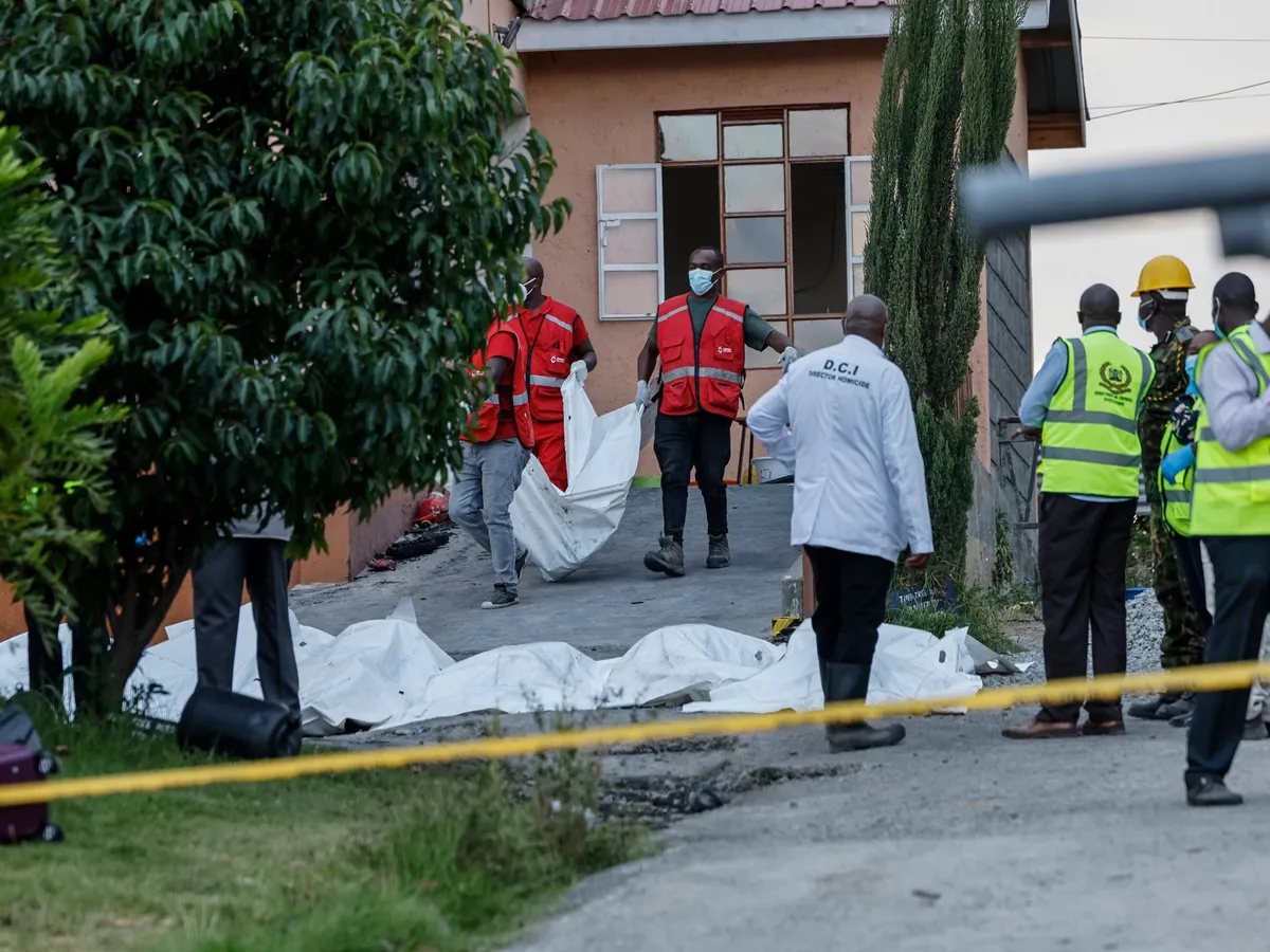 Eight girls arrested on suspicion of arson after Kenya school fire