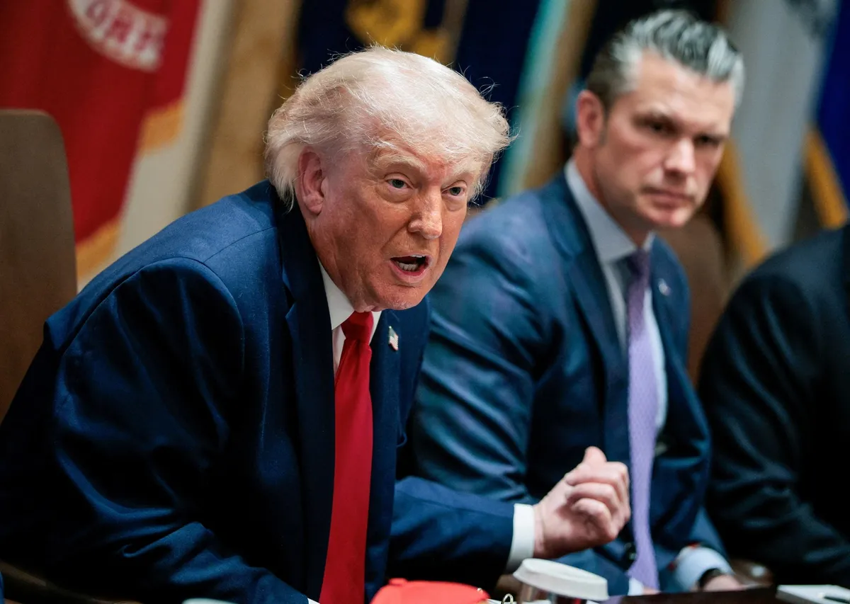 Trump heads into Situation Room to potentially finalise Iran deal
