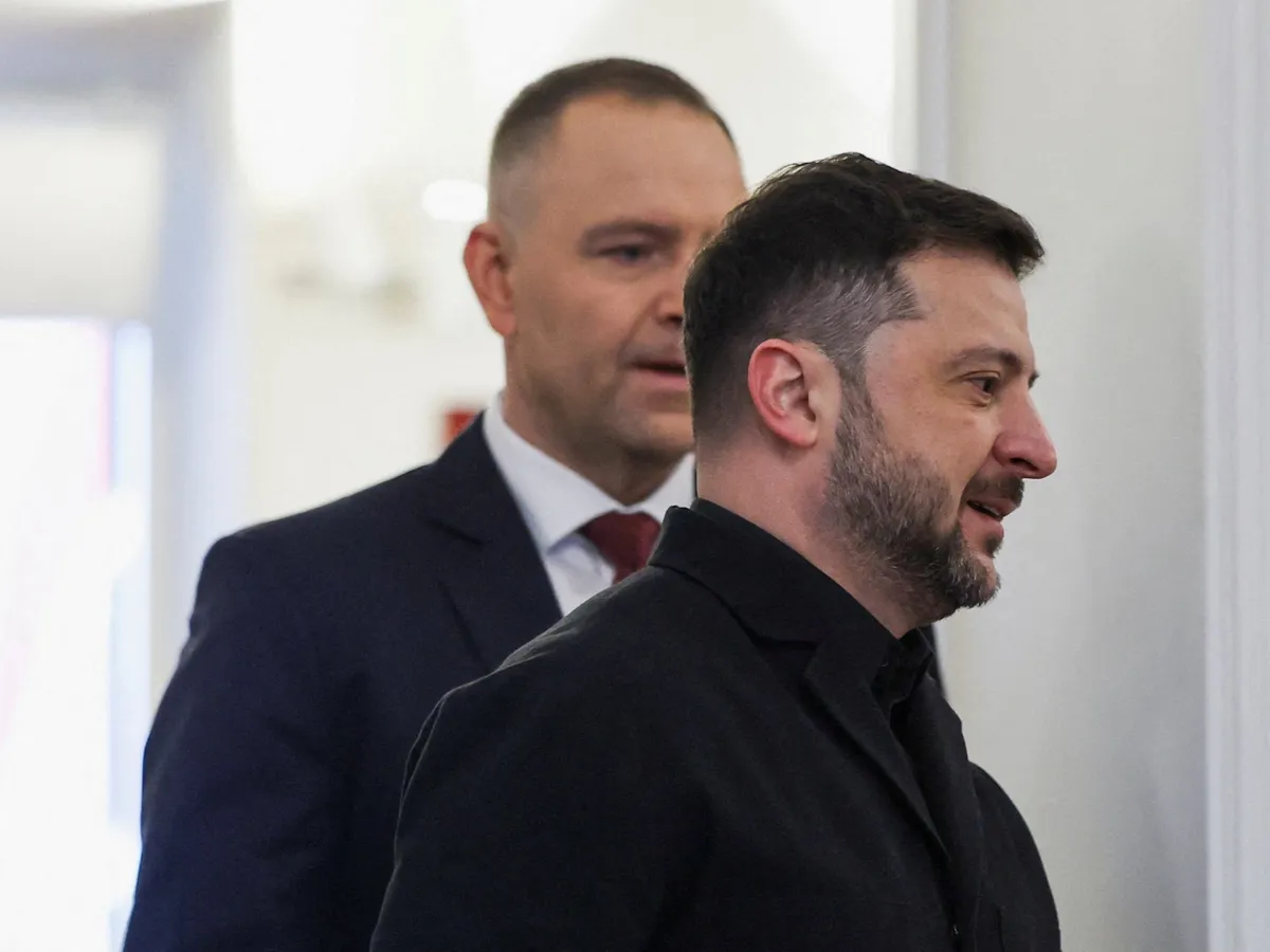 Polish president threatens to strip Ukraine’s Zelenskyy of top state honour