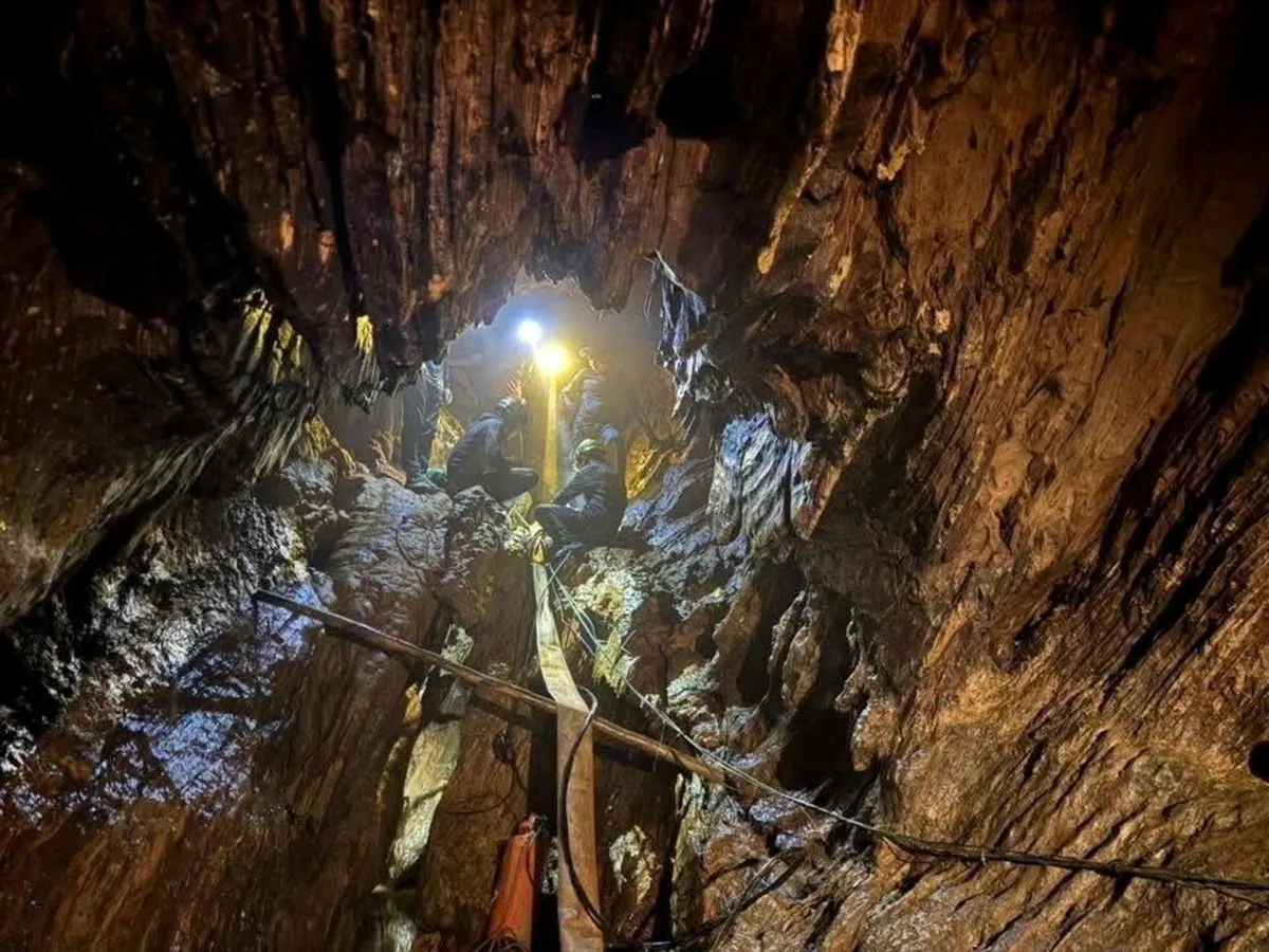 First survivor rescued from flooded cave in Laos