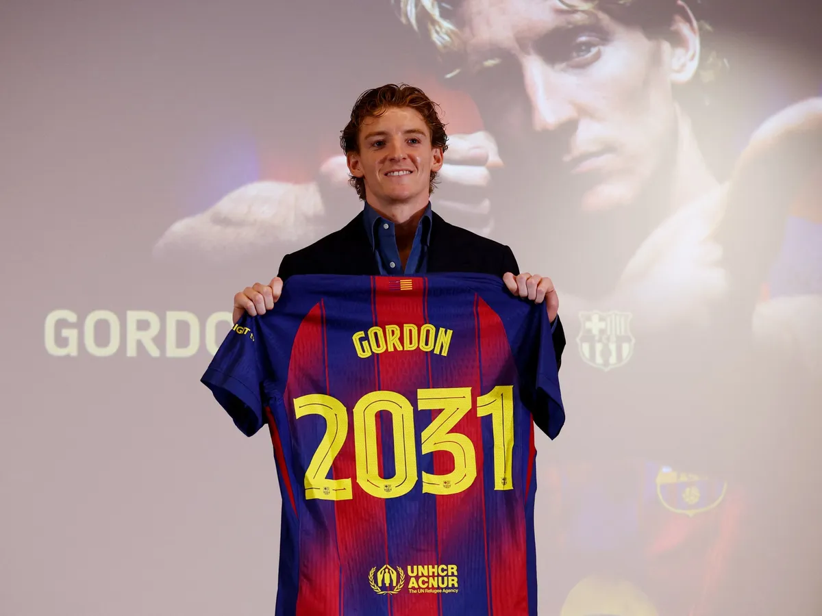 Barcelona sign England winger Anthony Gordon from Newcastle