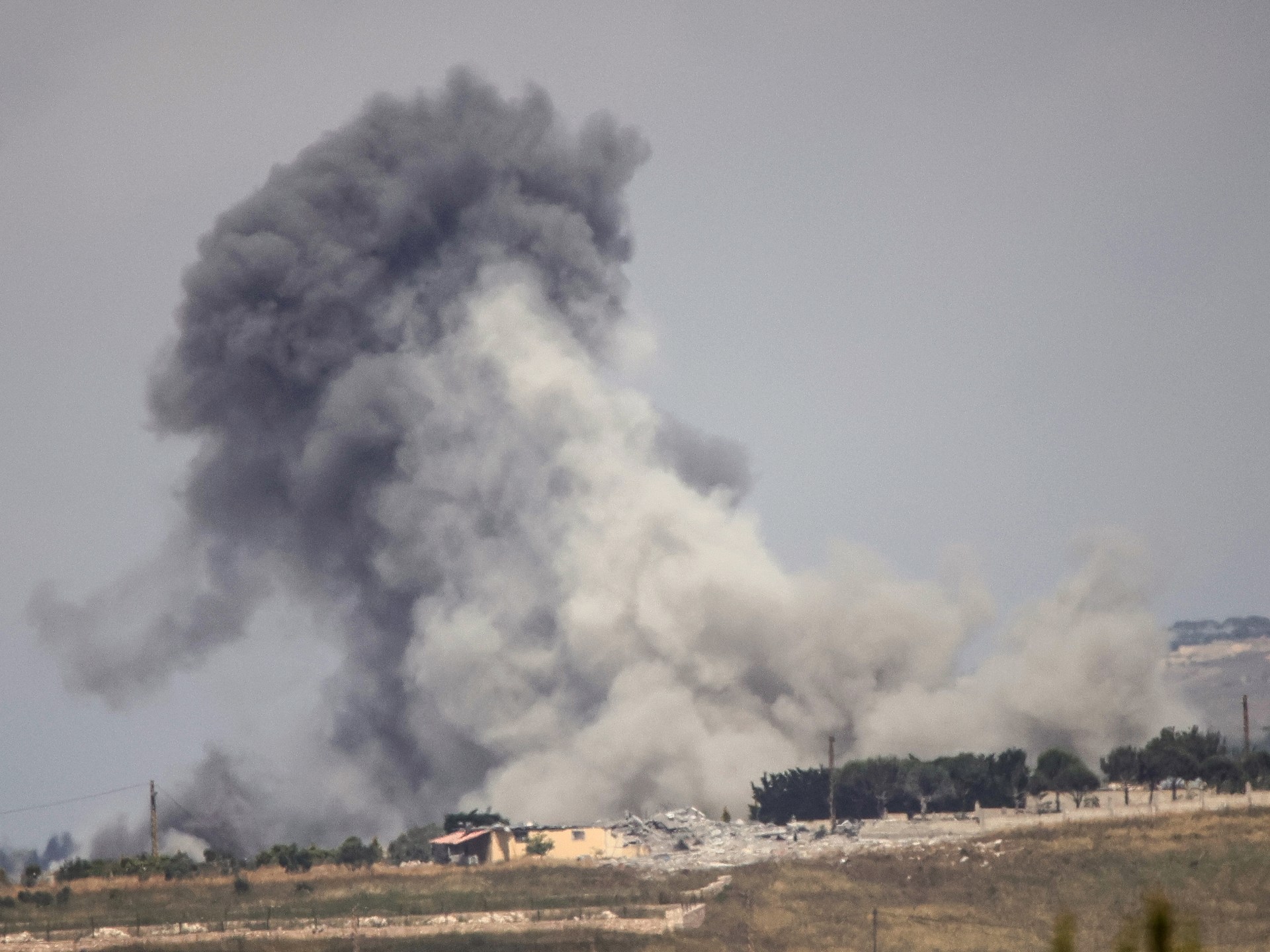 Israeli soldiers reach Nabatieh, one of southern Lebanon’s biggest cities
