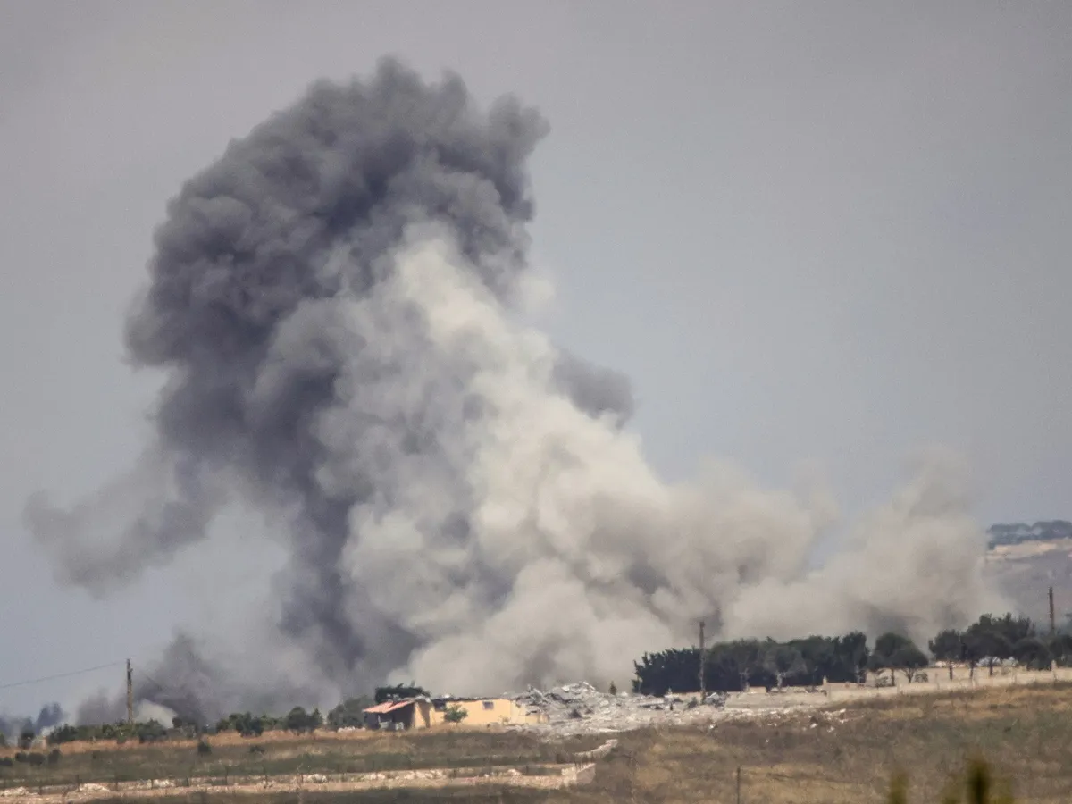 Israeli soldiers reach Nabatieh, one of southern Lebanon’s biggest cities