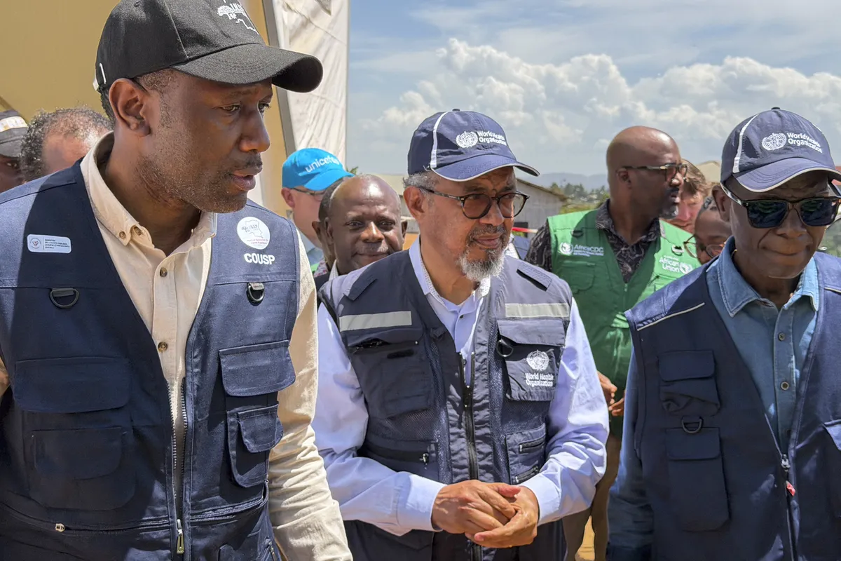 WHO chief visits Bunia, epicentre of the Ebola outbreak