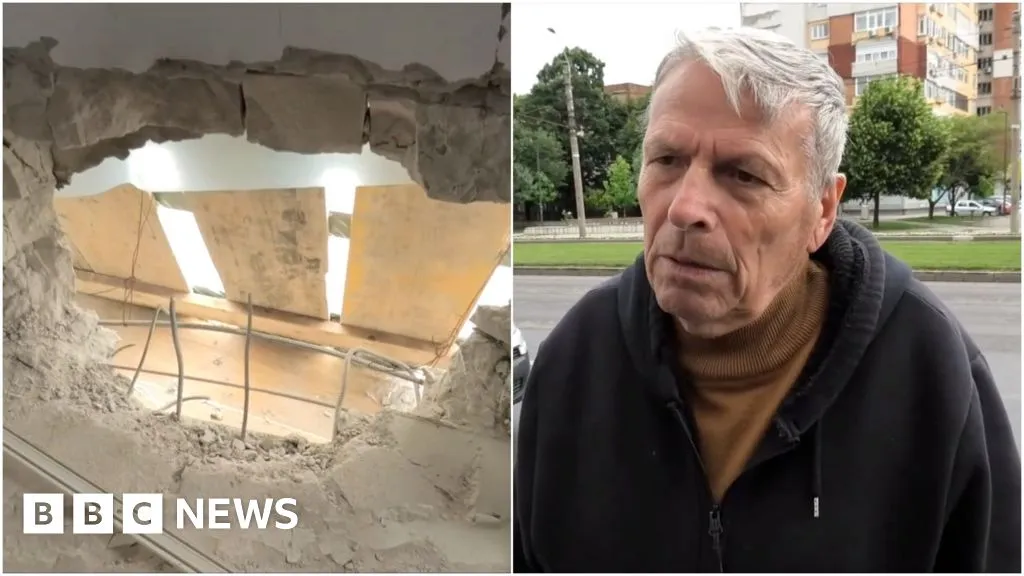 'I will sleep with fear': Romanians shaken after block of flats hit by drone