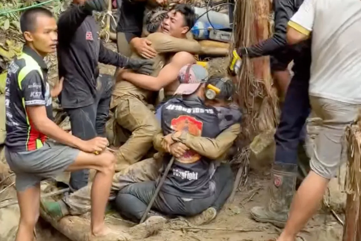 Emotional scenes as more survivors pulled from flooded Laos cave