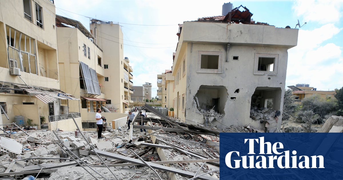 Israel pursuing ‘scorched earth’ policy, says Lebanon PM, as more airstrikes hit country’s south