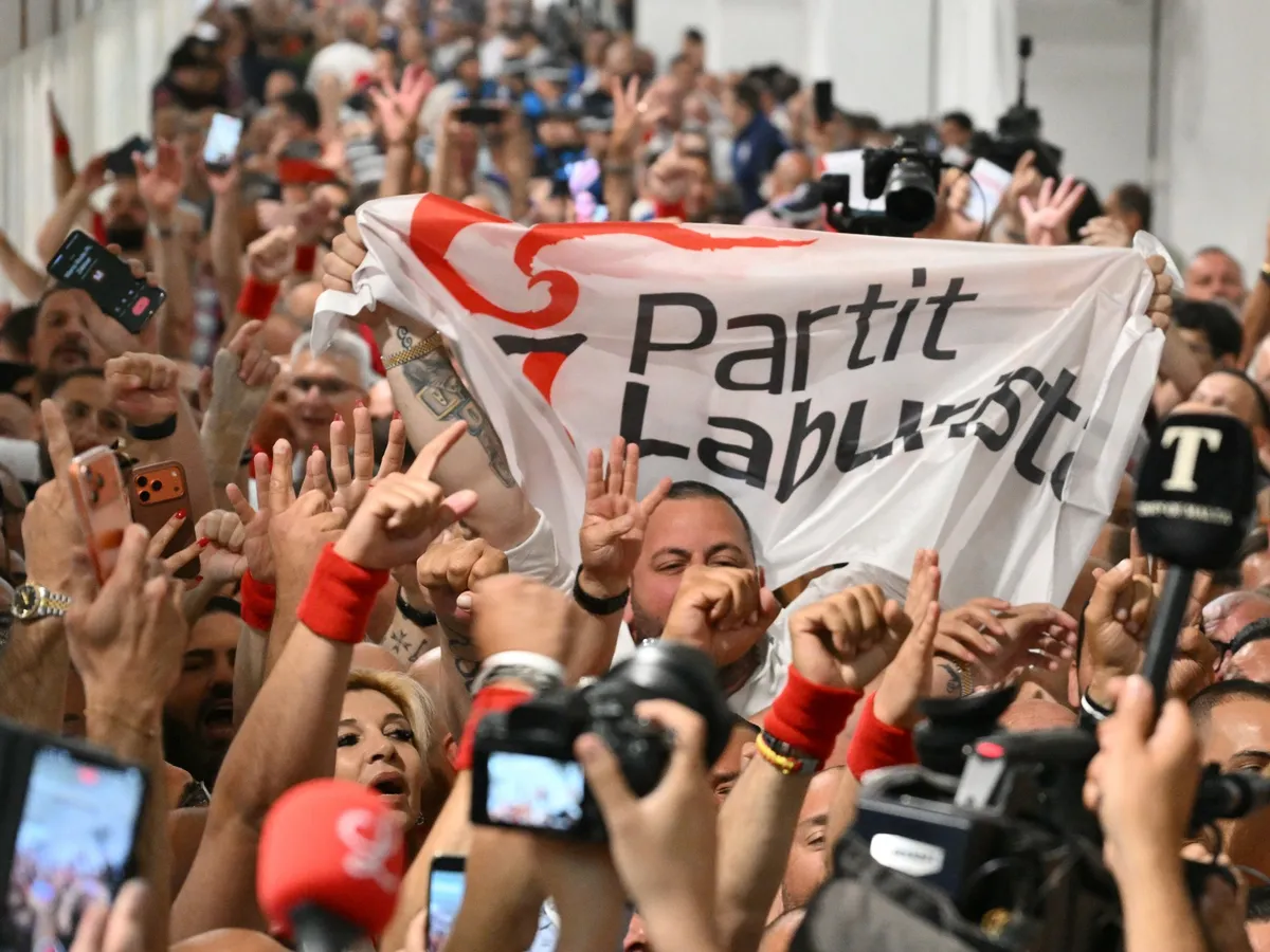 Labour triumphs in Malta election, preliminary results show