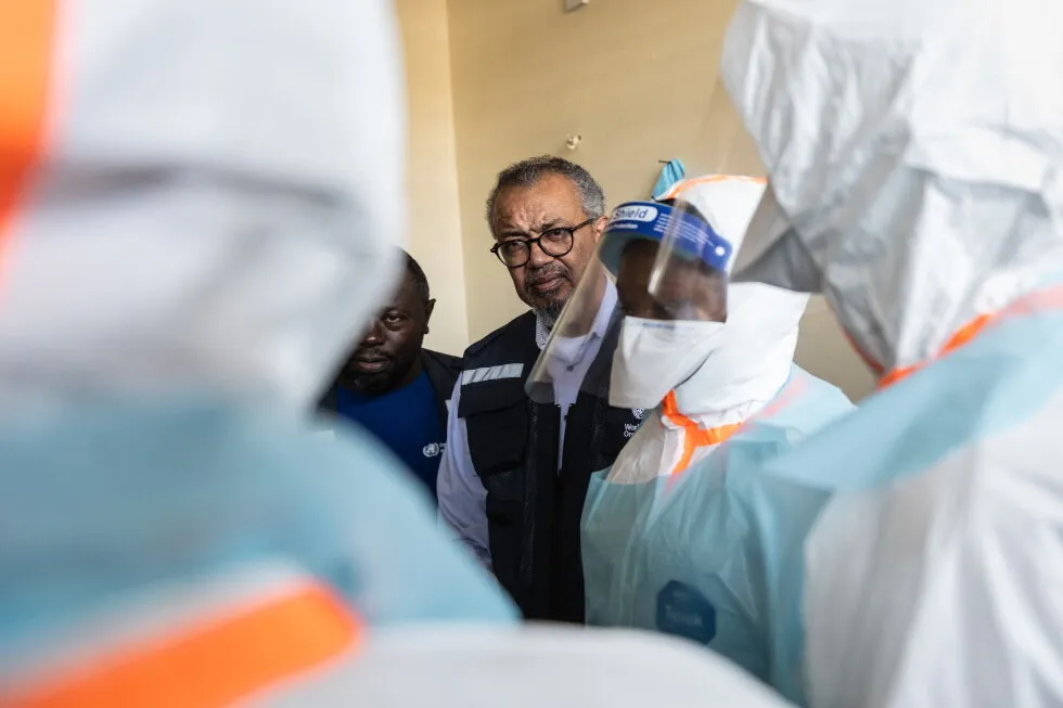 WHO chief hails 5 Ebola recoveries as a new treatment center opens in eastern Congo