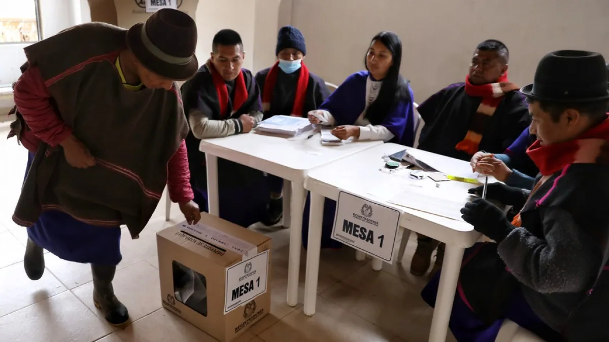 Colombians head to the polls to choose President Gustavo Petro’s successor