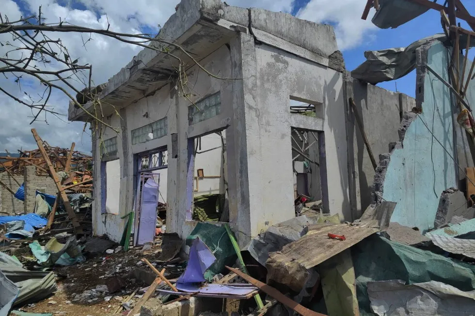 Rescuers say a blast at a building storing explosives in Myanmar has killed more than 45 people