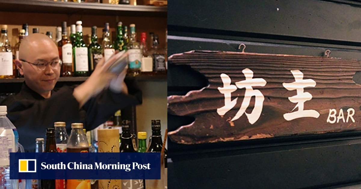 Japan Buddhist monk bar has heaven- and hell-inspired drinks, offers beating service