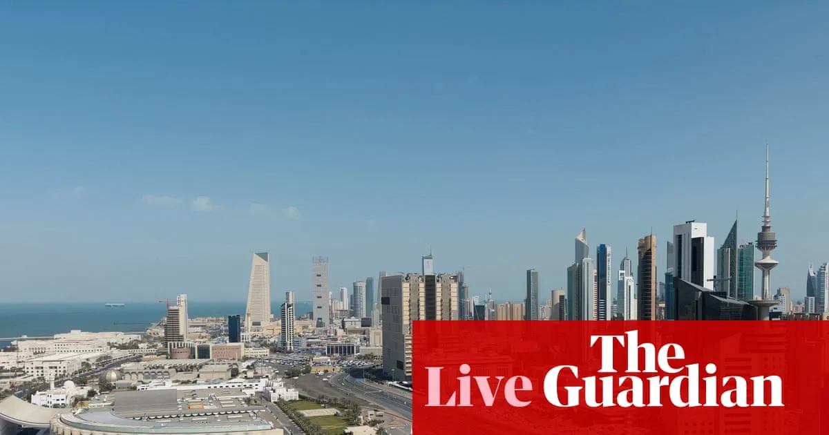 Middle East crisis live: Kuwait reports missile and drone attack; US says it struck Iran radar sites over weekend