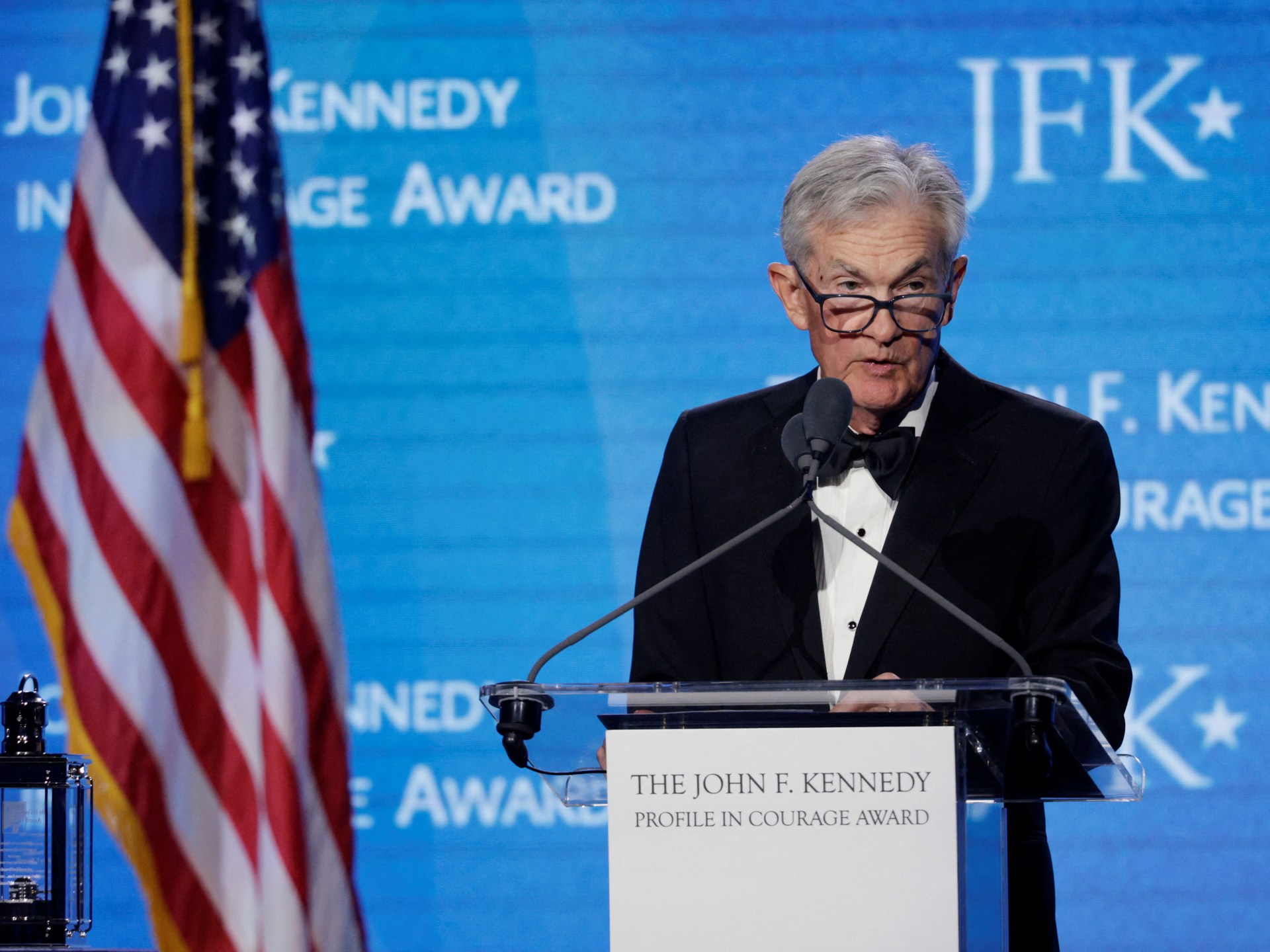 Ex-US Fed Chair Powell warns against politicisation amid Trump’s attacks