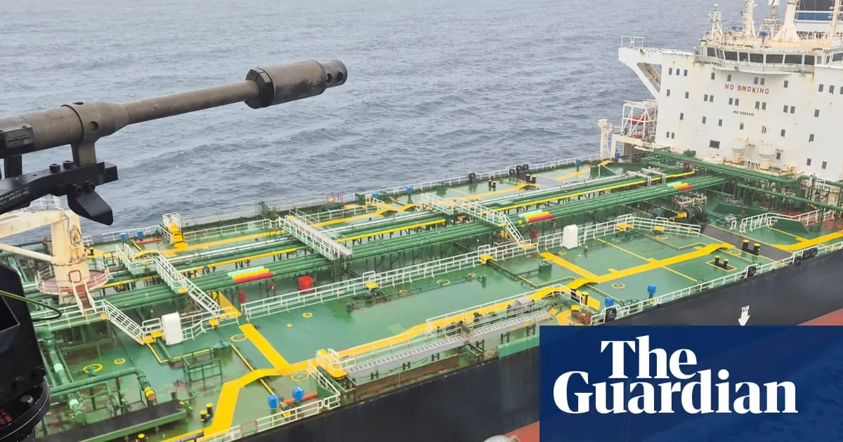 Macron says French navy has boarded Russia-linked oil tanker in Atlantic