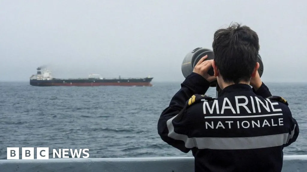 France seized sanctioned Russian oil tanker with UK help, Macron says