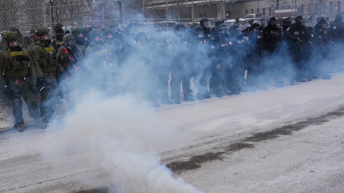 Judge rules feds in Minneapolis immigration operation can’t detain or tear gas peaceful protesters