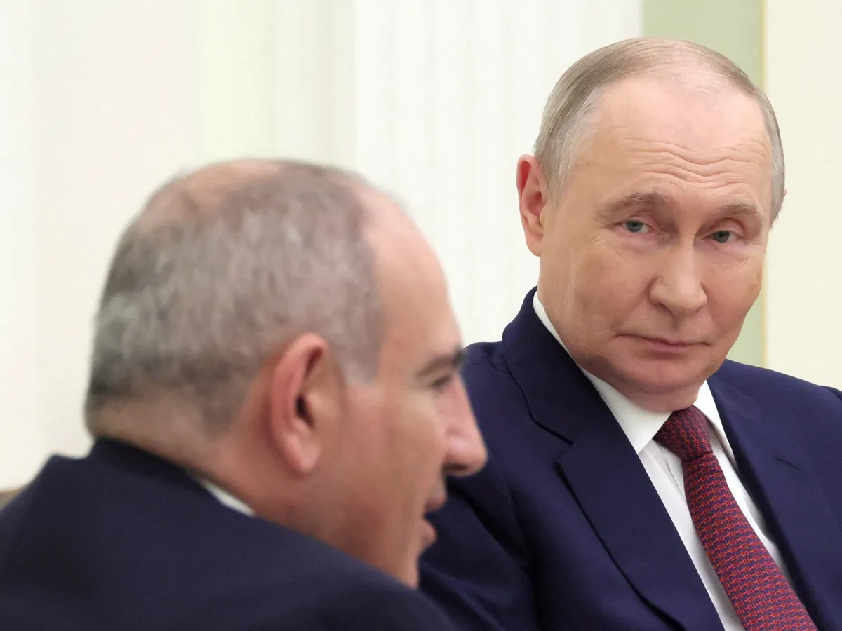 Armenian PM rejects Russia’s demand for EU referendum as relations nosedive