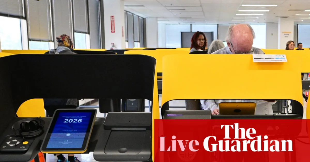 Voters cast ballots in several states as California governor primary goes down to the wire – live