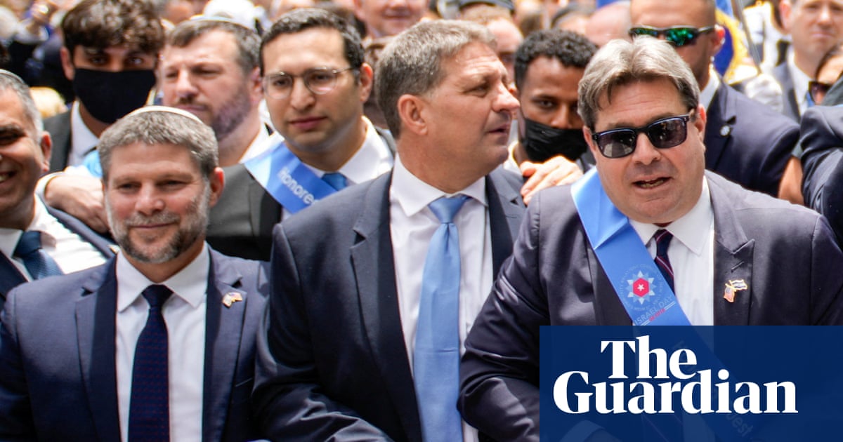Democrats who marched in New York’s Israel Day parade decry attendance of far-right minister Smotrich