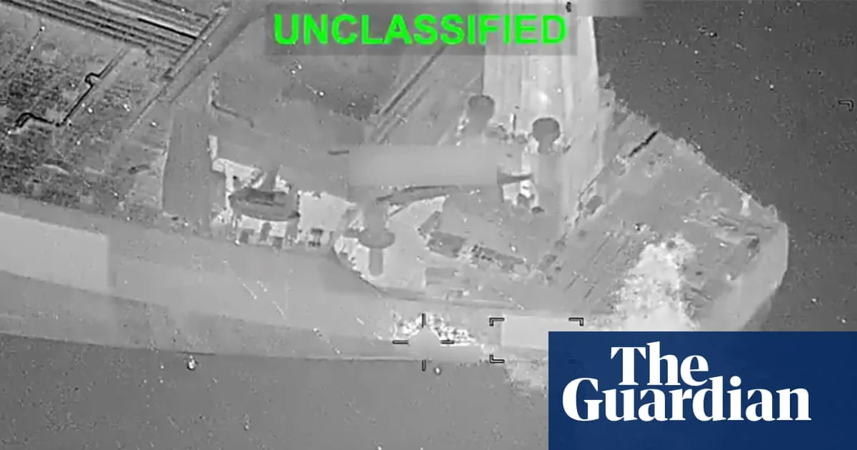 US fires missile at tanker attempting to reach Iran amid strait of Hormuz standoff