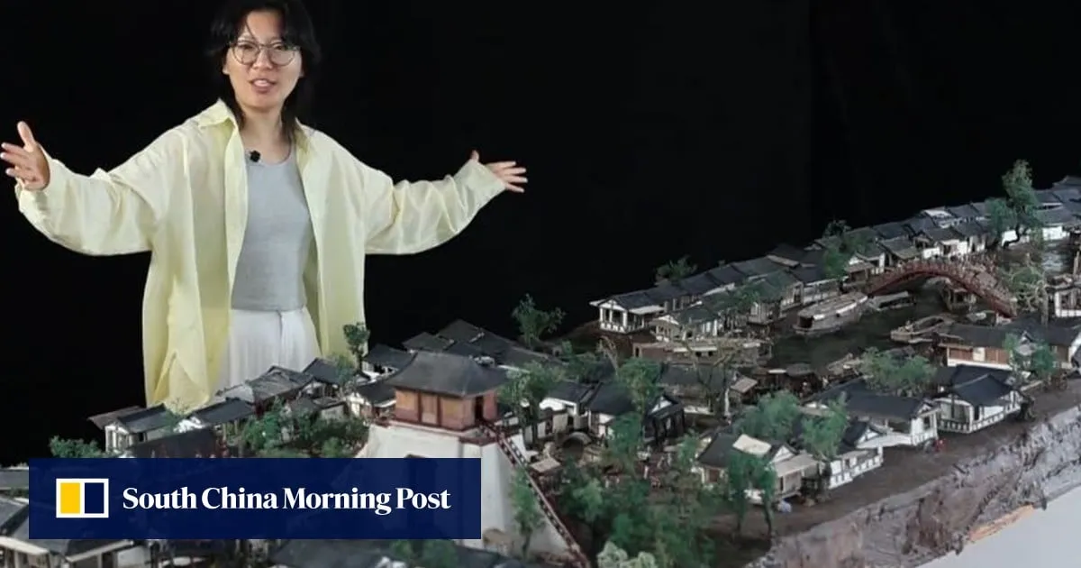China woman uses 60kg chocolate to craft mini 3D replica of ancient painting, earns 1 million likes