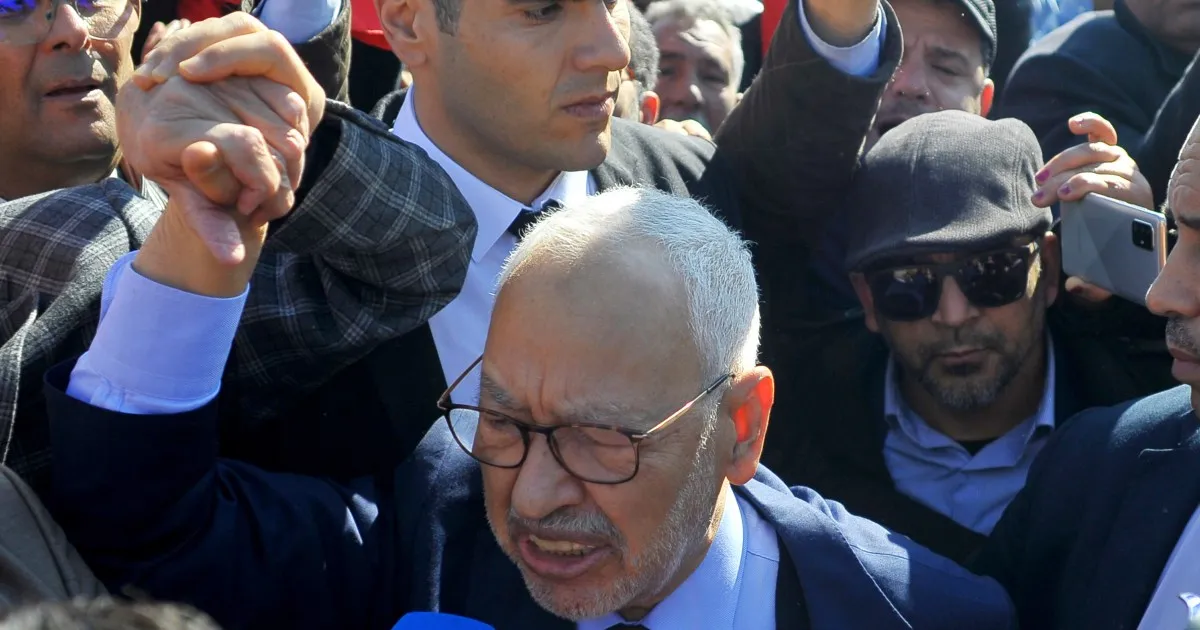 Tunisian court sentences Ennahdha leader Rached Ghannouchi to life in prison