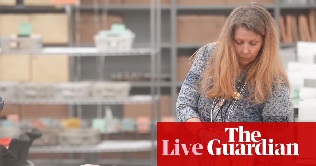 California primary unresolved as voters choose midterm candidates – US politics live