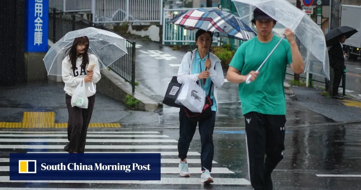 Typhoon Jangmi churns along Japan’s Pacific coast, leaves dozens hurt